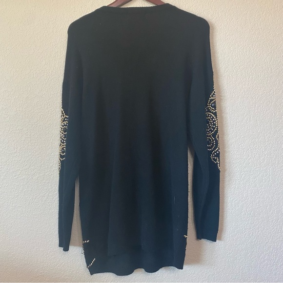 Vintage Paola Conte Beaded Sweater Size Large - Picture 9 of 10